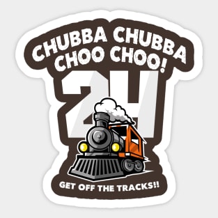 Nick Chubb Train Sticker